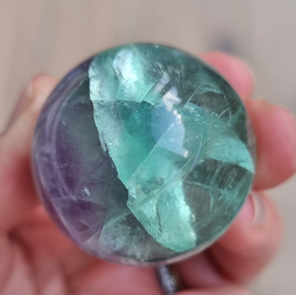 Rainbow Fluorite Sphere