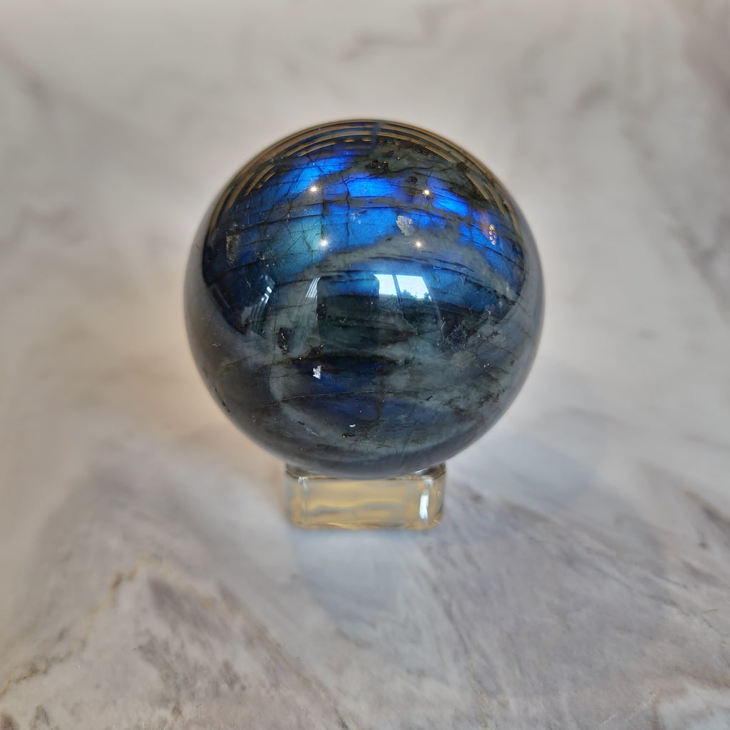 Labradorite Sphere (62mm Diametre)