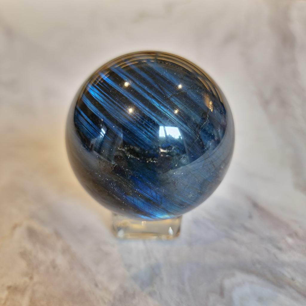 Labradorite Sphere (62mm Diametre)