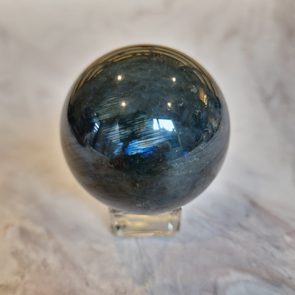 Labradorite Sphere (62mm Diametre)