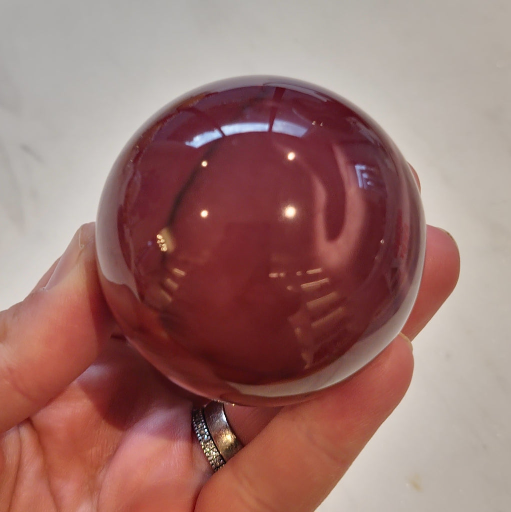 Mookaite Spheres (55-60 mm Diametre)