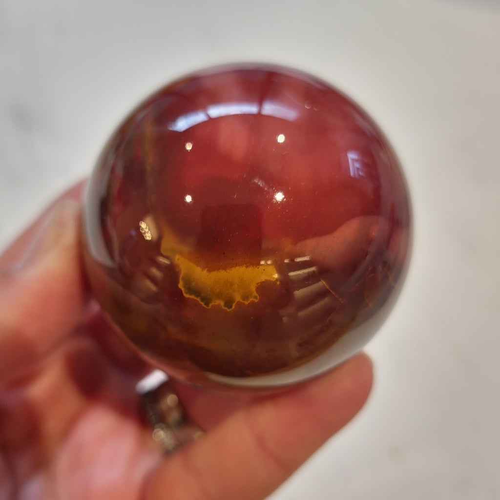 Mookaite Spheres (55-60 mm Diametre)