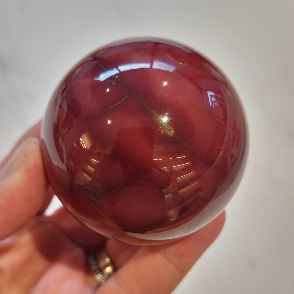 Mookaite Spheres (55-60 mm Diametre)