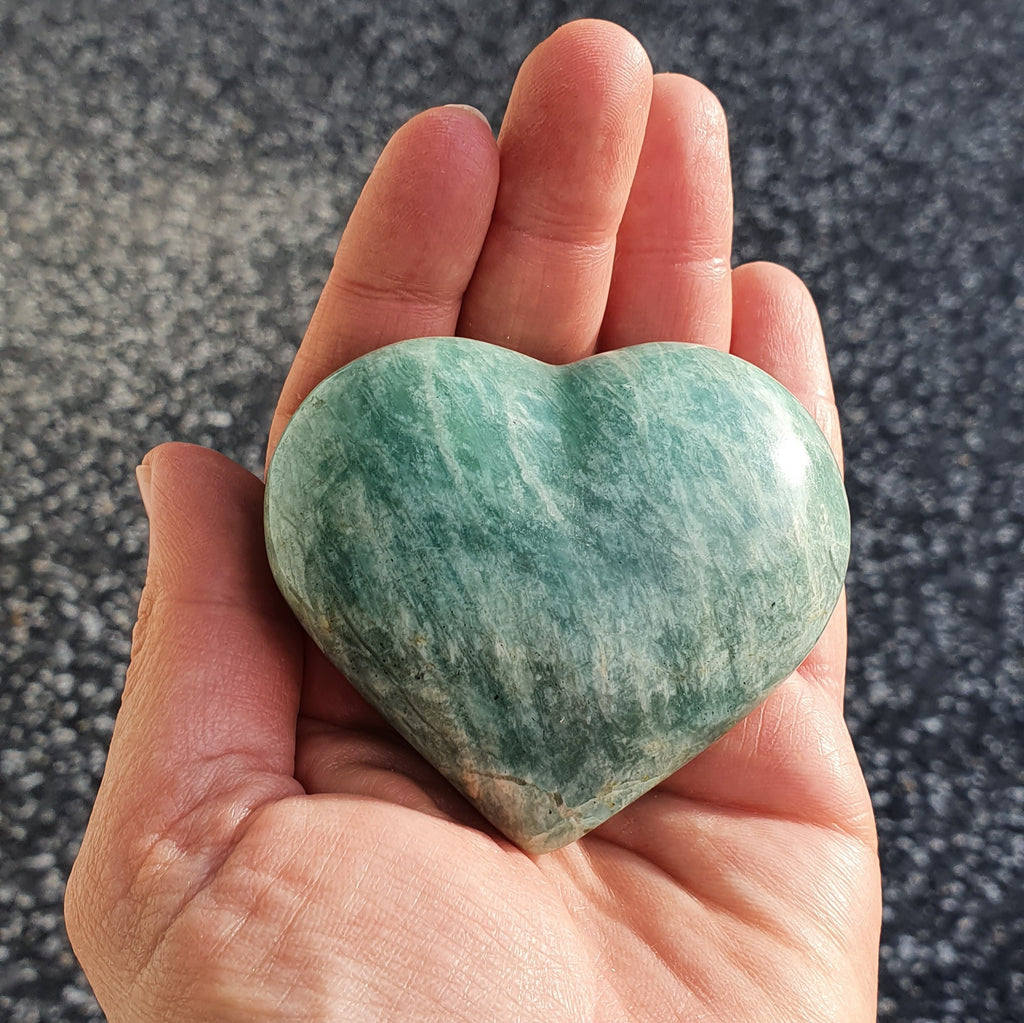 Amazonite Heart