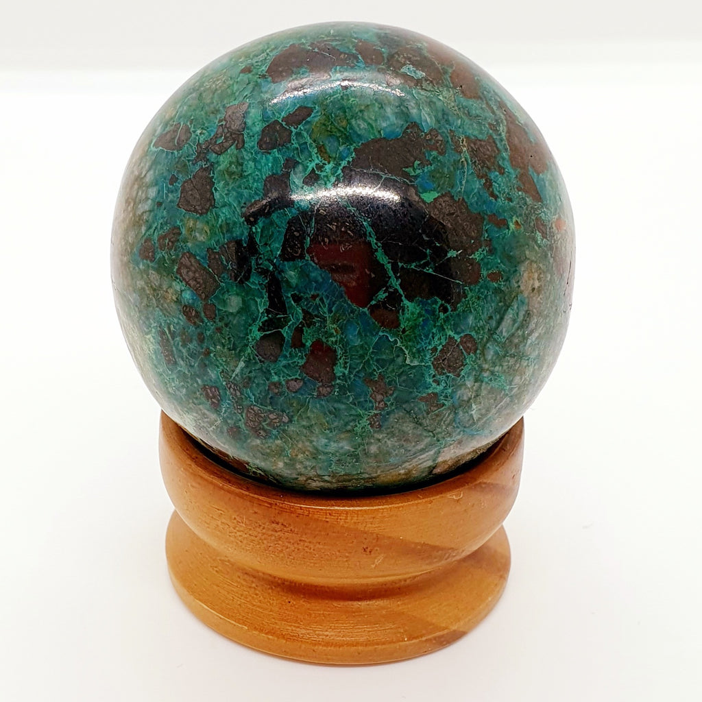 Chrysocolla Sphere