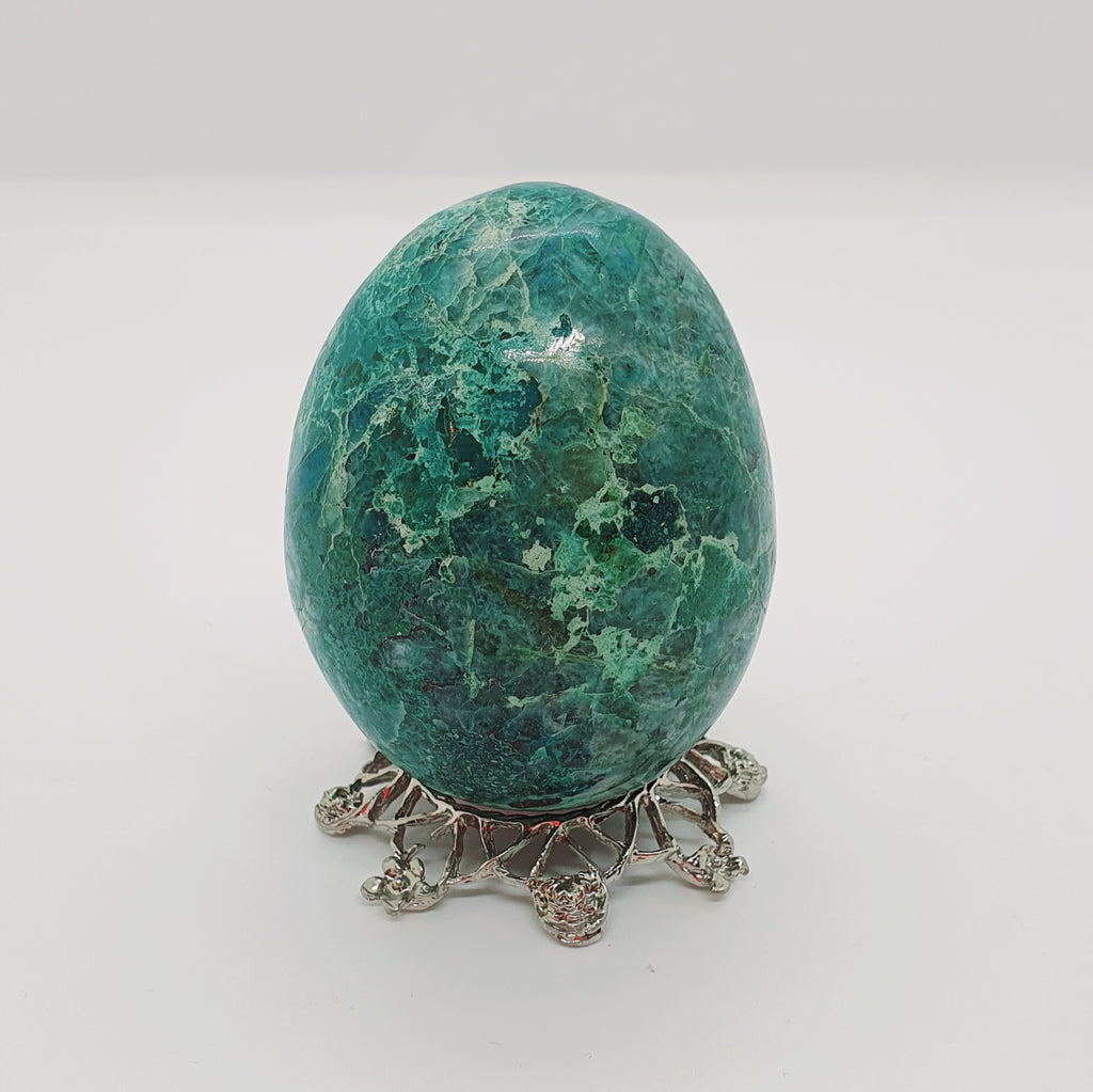 Chrysocolla Egg 1