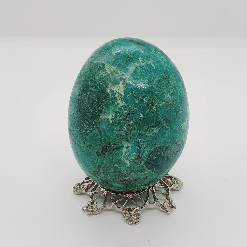 Chrysocolla Egg 1