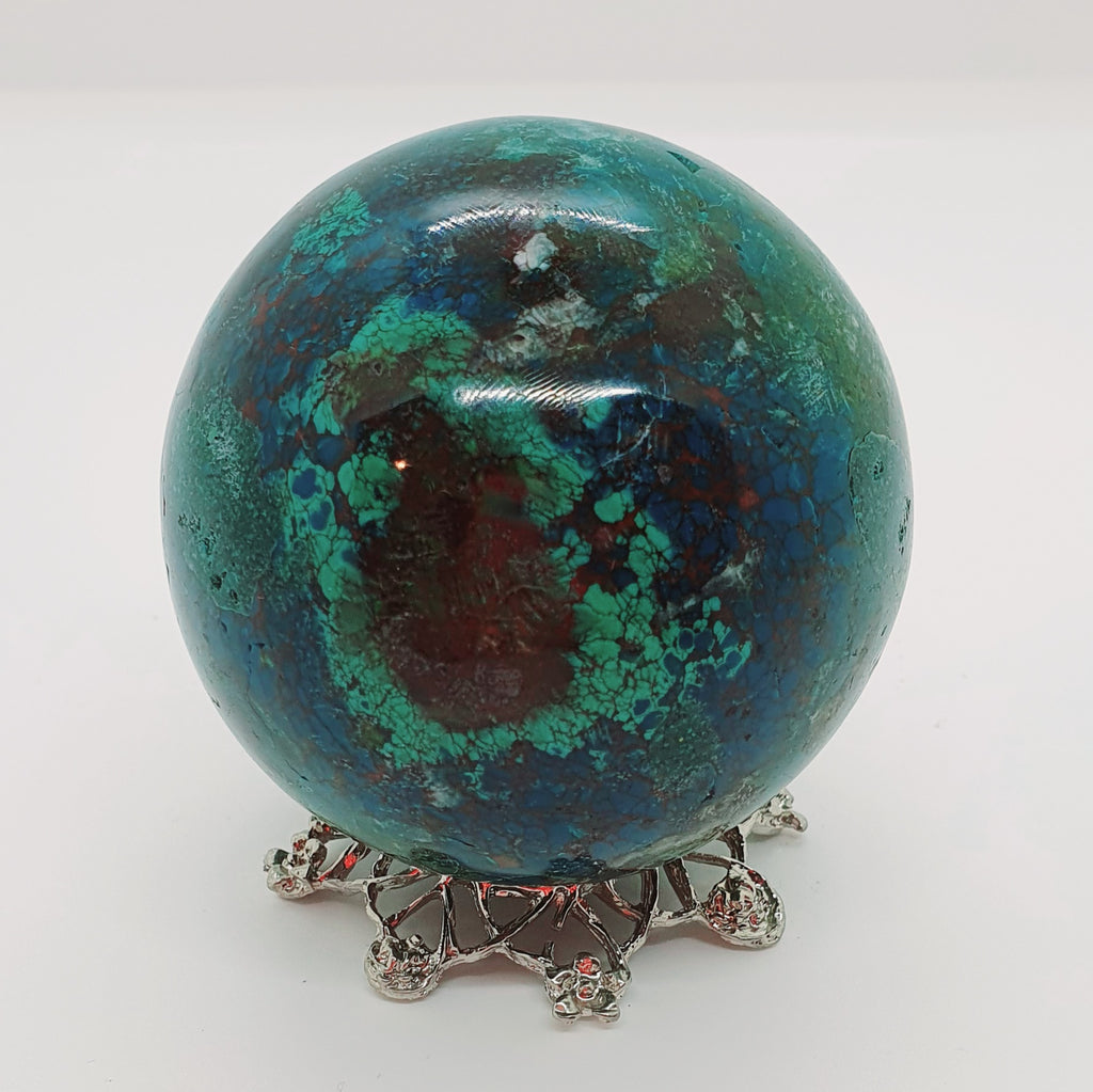 Chrysocolla Sphere 2