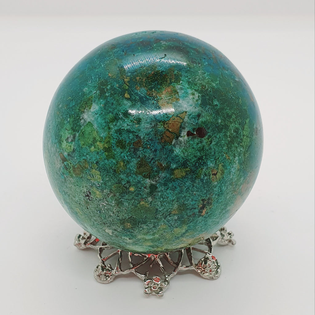 Chrysocolla Sphere 2