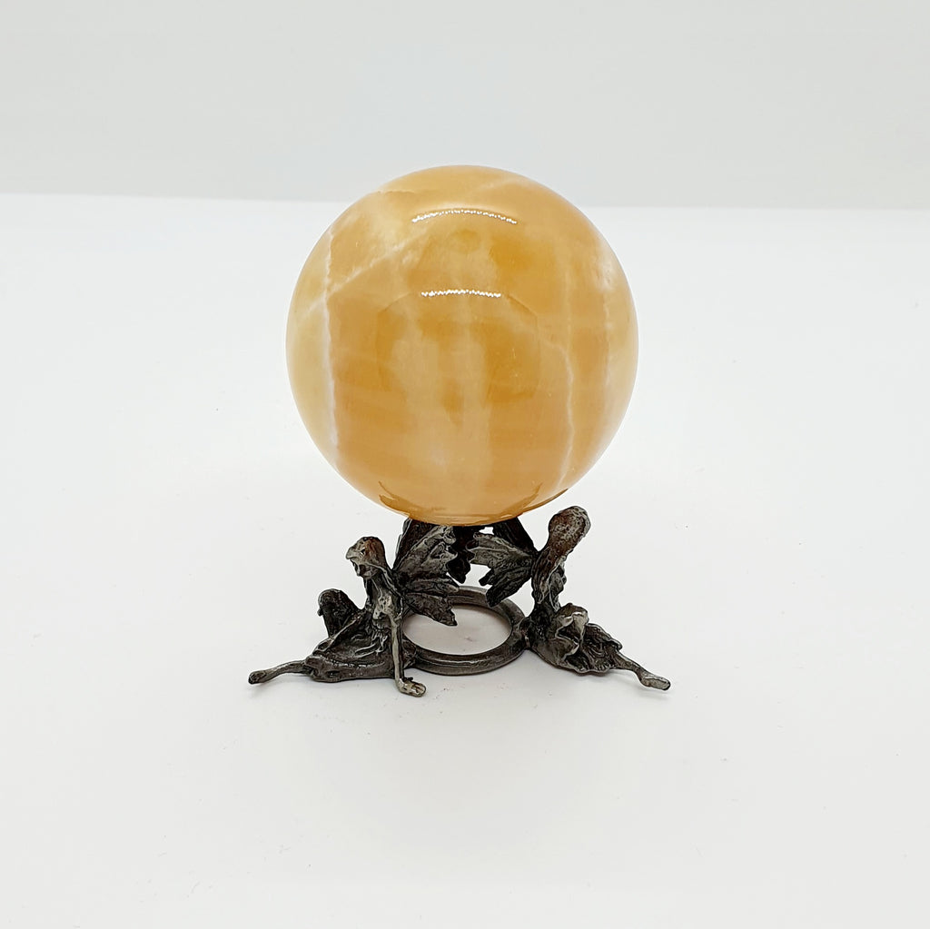 Orange Calcite Sphere