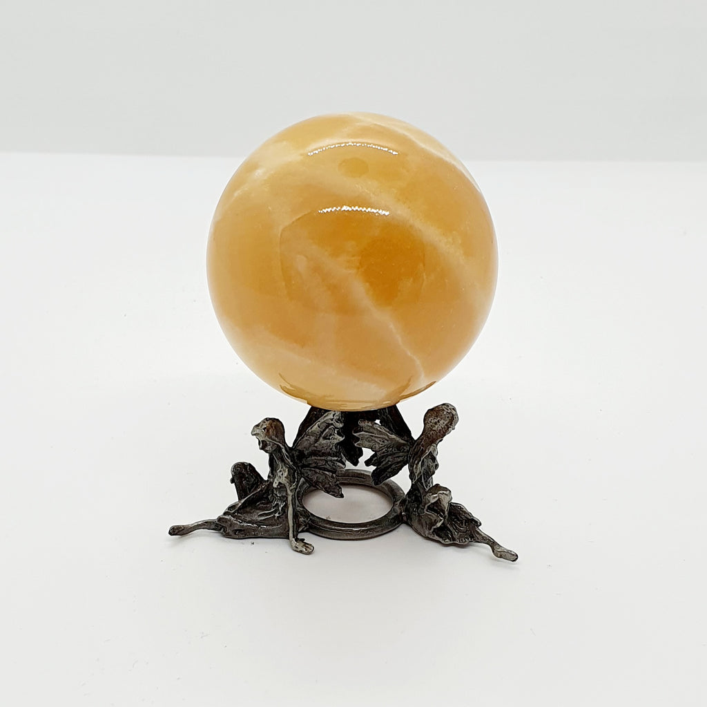 Orange Calcite Sphere