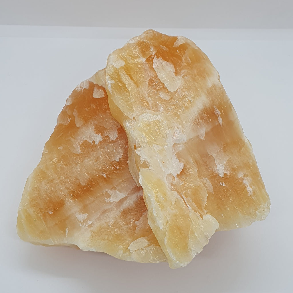 Extra Large Orange Calcite Natural Chunk