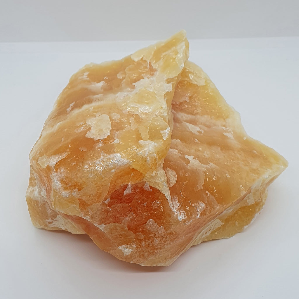 Extra Large Orange Calcite Natural Chunk