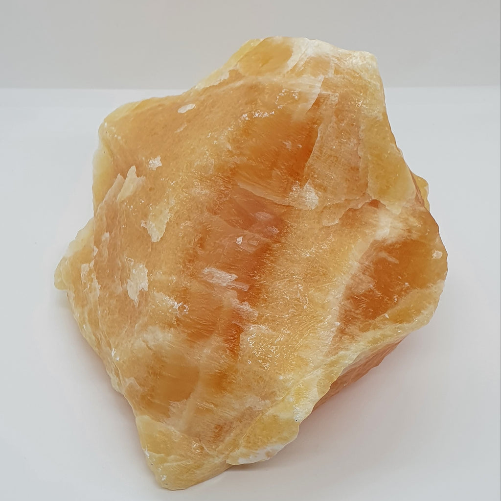 Extra Large Orange Calcite Natural Chunk