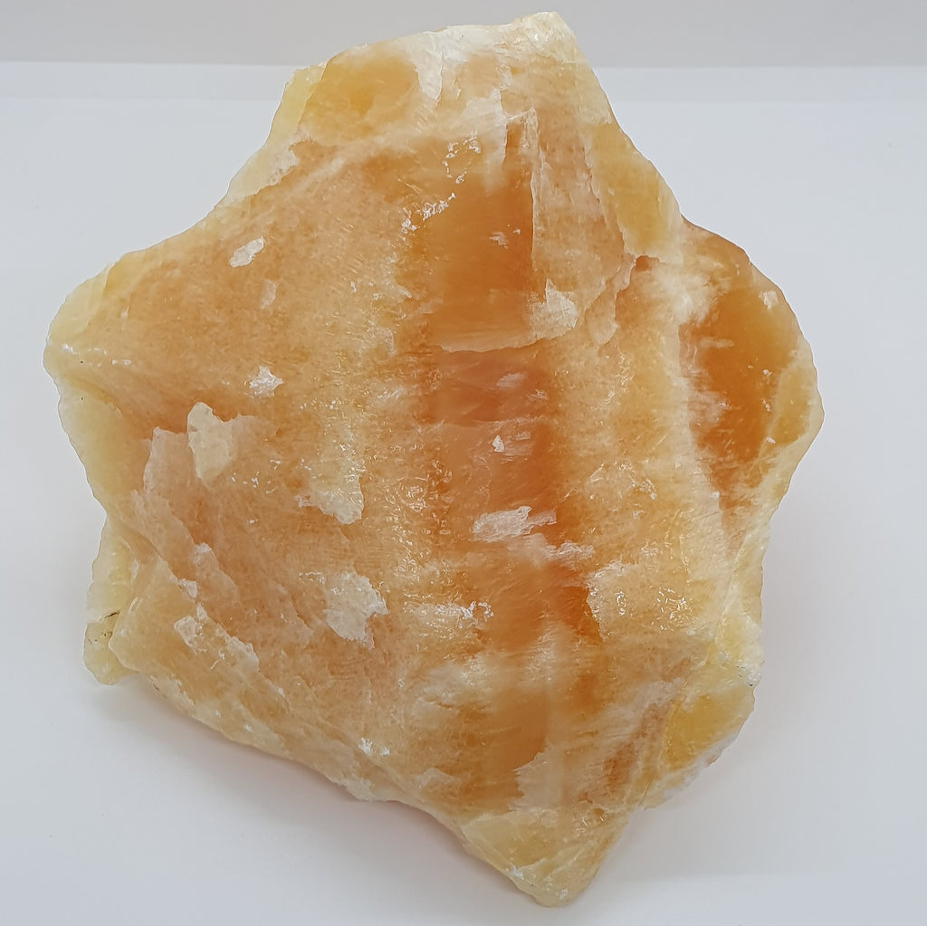 Extra Large Orange Calcite Natural Chunk