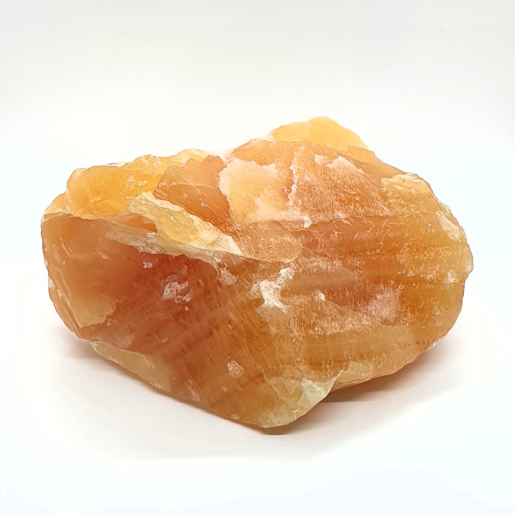 Extra Large Orange Calcite Natural Chunk