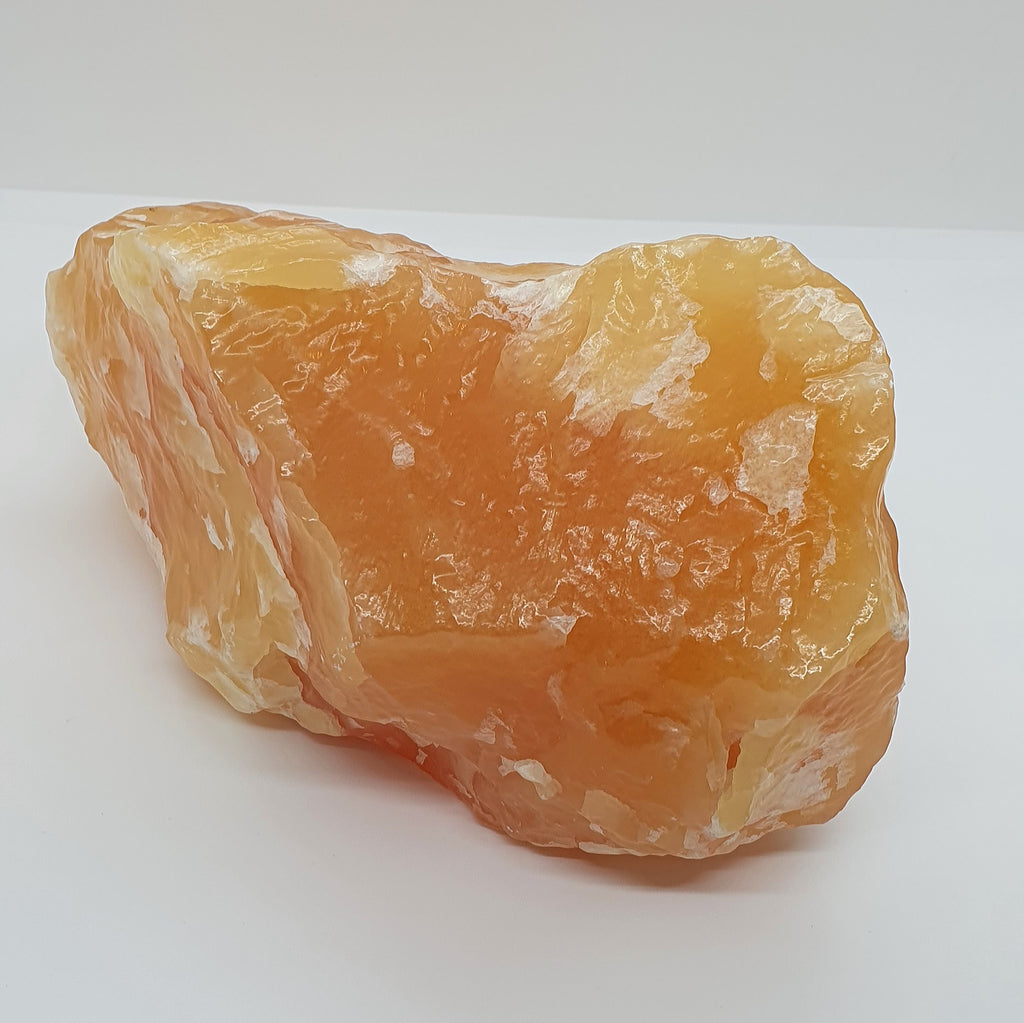 Extra Large Orange Calcite Natural Chunk