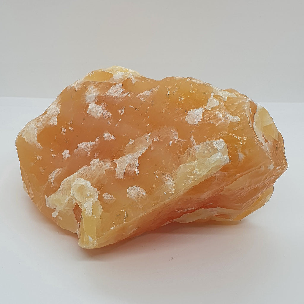 Extra Large Orange Calcite Natural Chunk