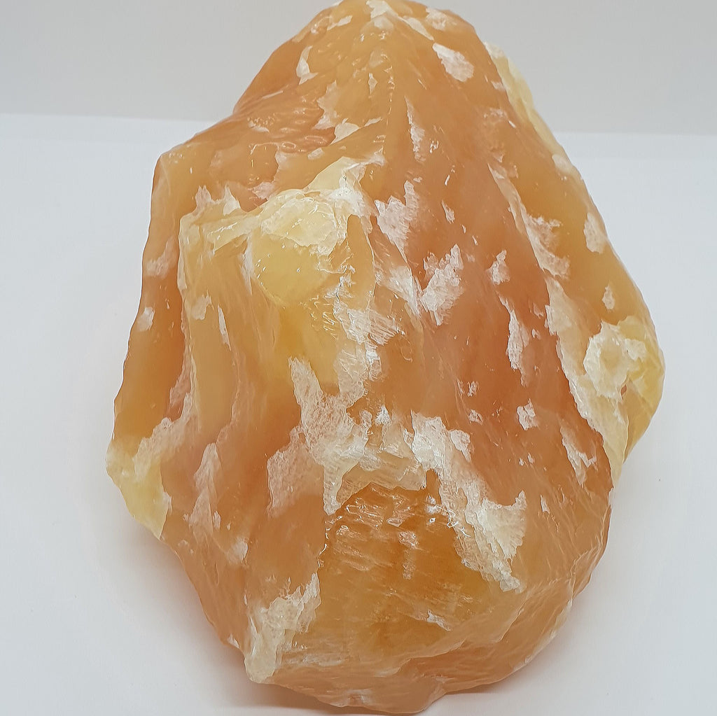 Extra Large Orange Calcite Natural Chunk