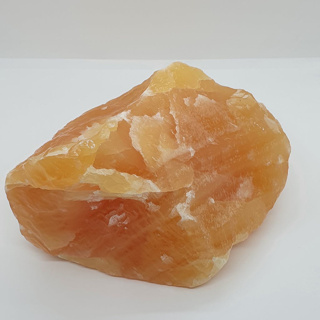 Extra Large Orange Calcite Natural Chunk