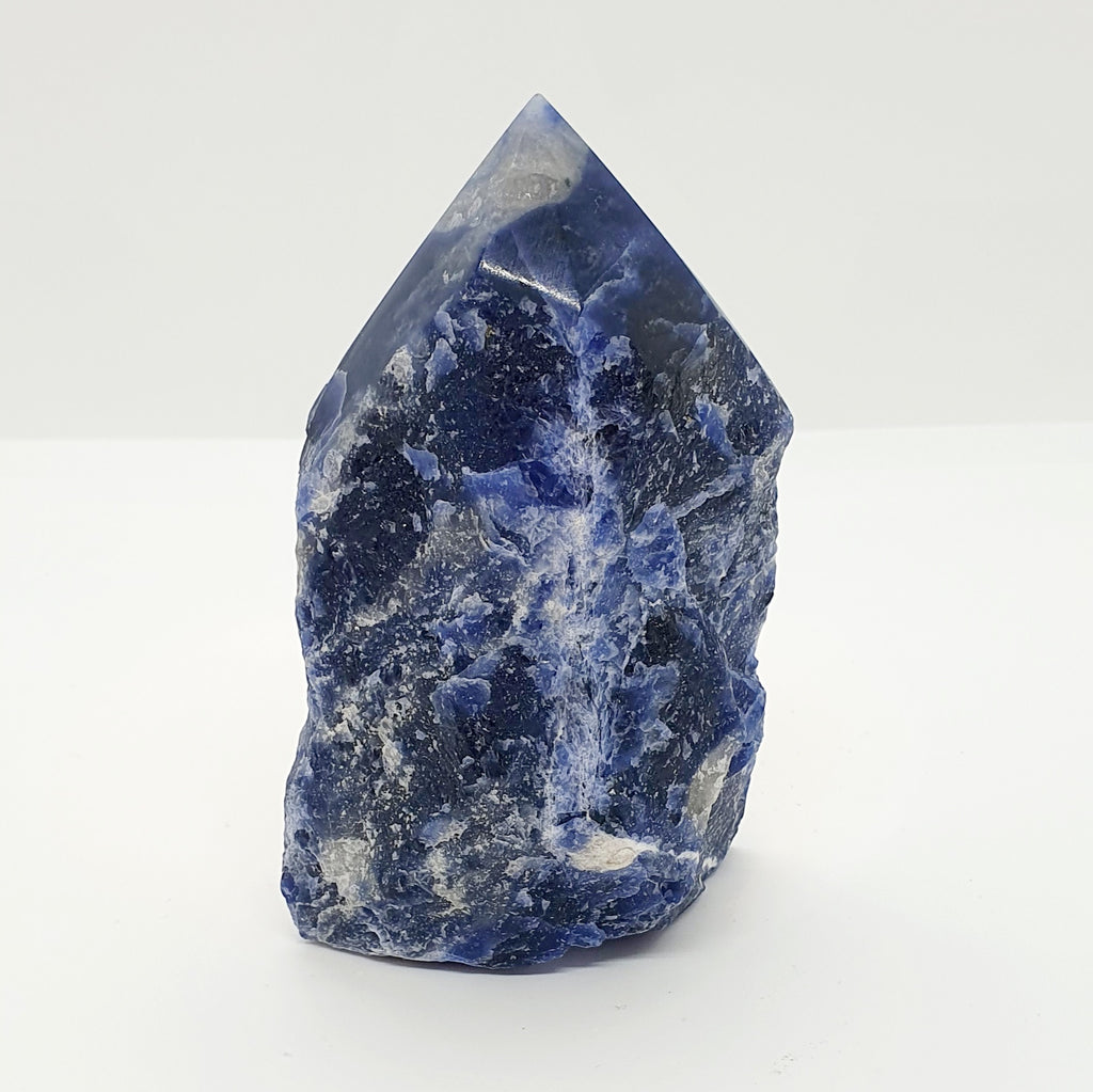 Sodalite Rough Based Polished Top Generators