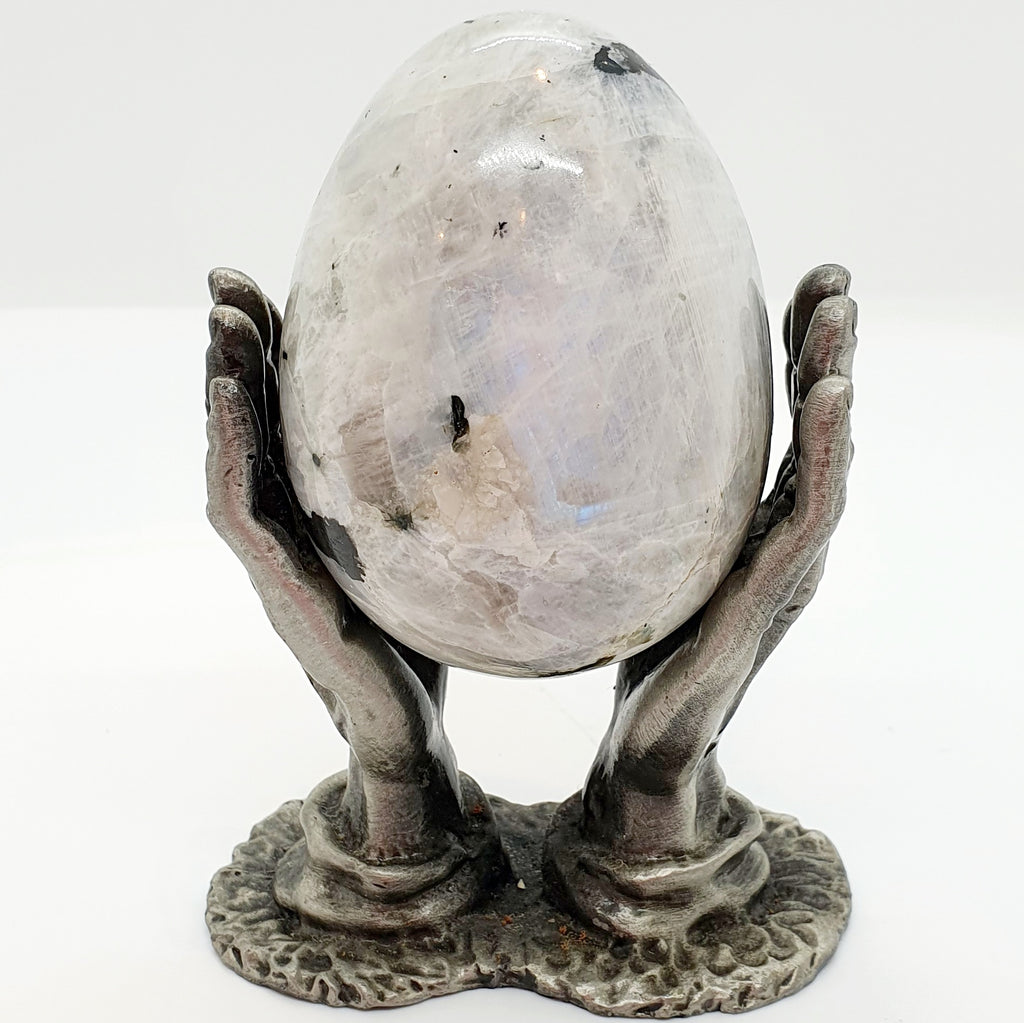 Medium - Large Rainbow Moonstone Egg