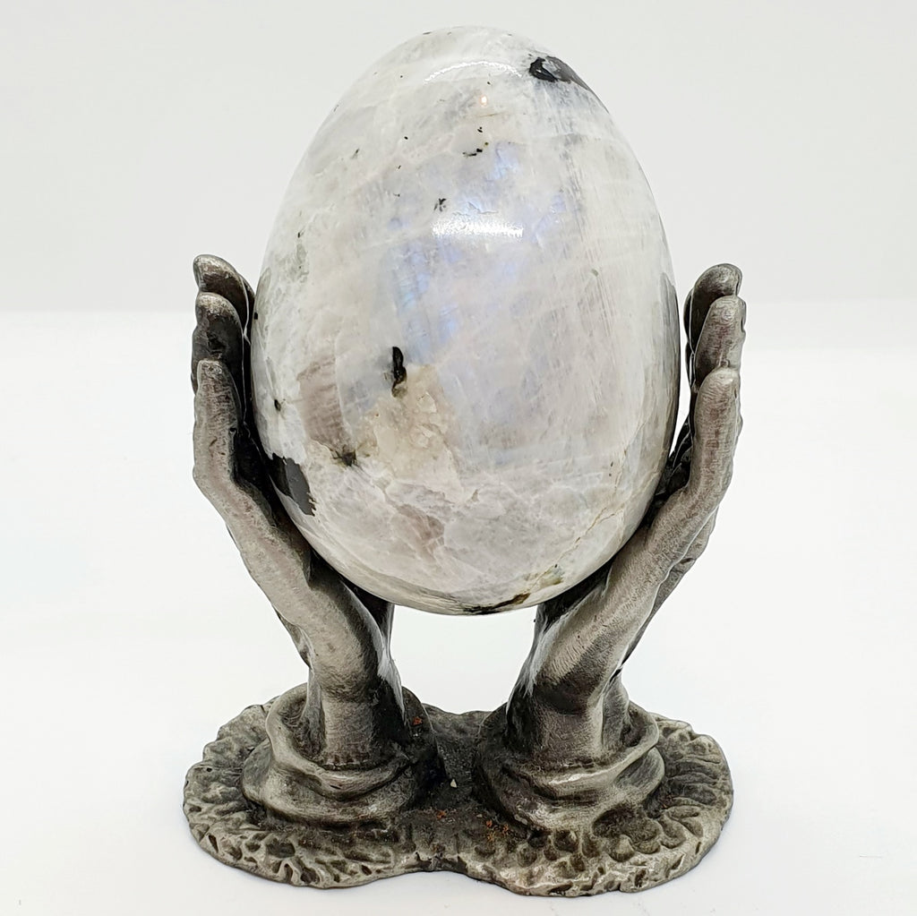 Medium - Large Rainbow Moonstone Egg