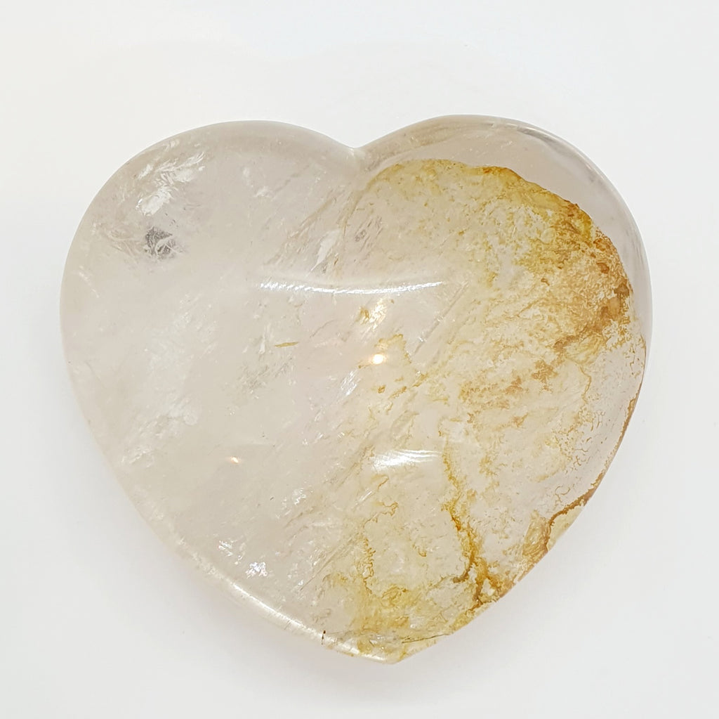 Giant Hematoid Quartz Heart