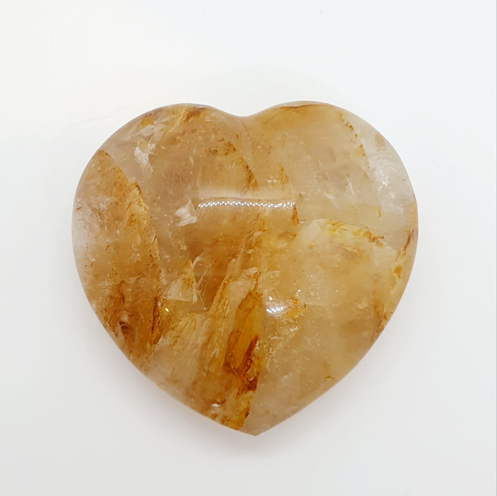 Hematoid Quartz Heart 2