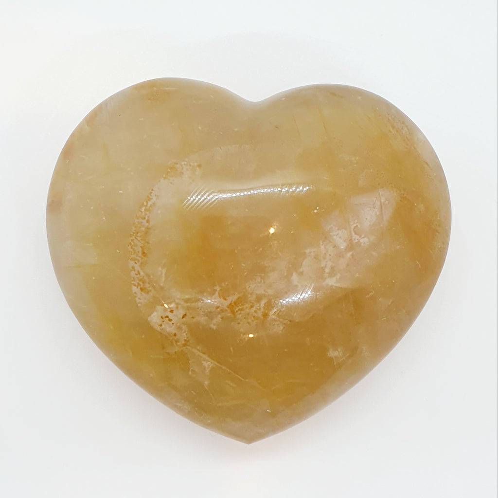 Hematoid Quartz Heart 5