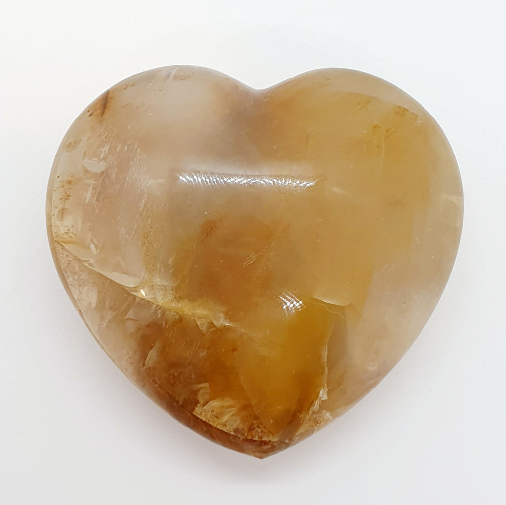 Hematoid Quartz Heart 4