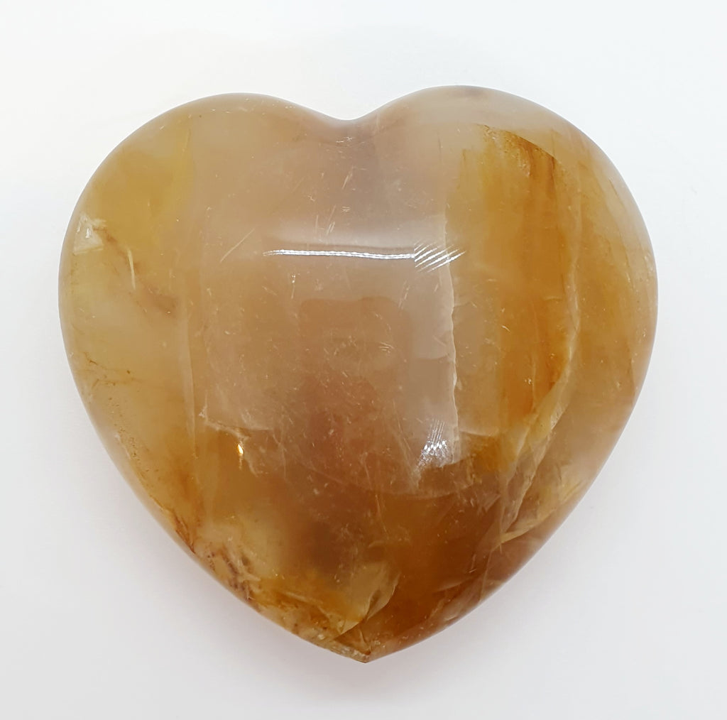 Hematoid Quartz Heart 4