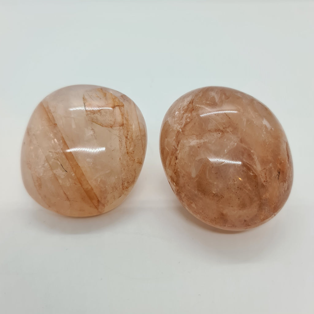 Lithium Quartz Palm Stones