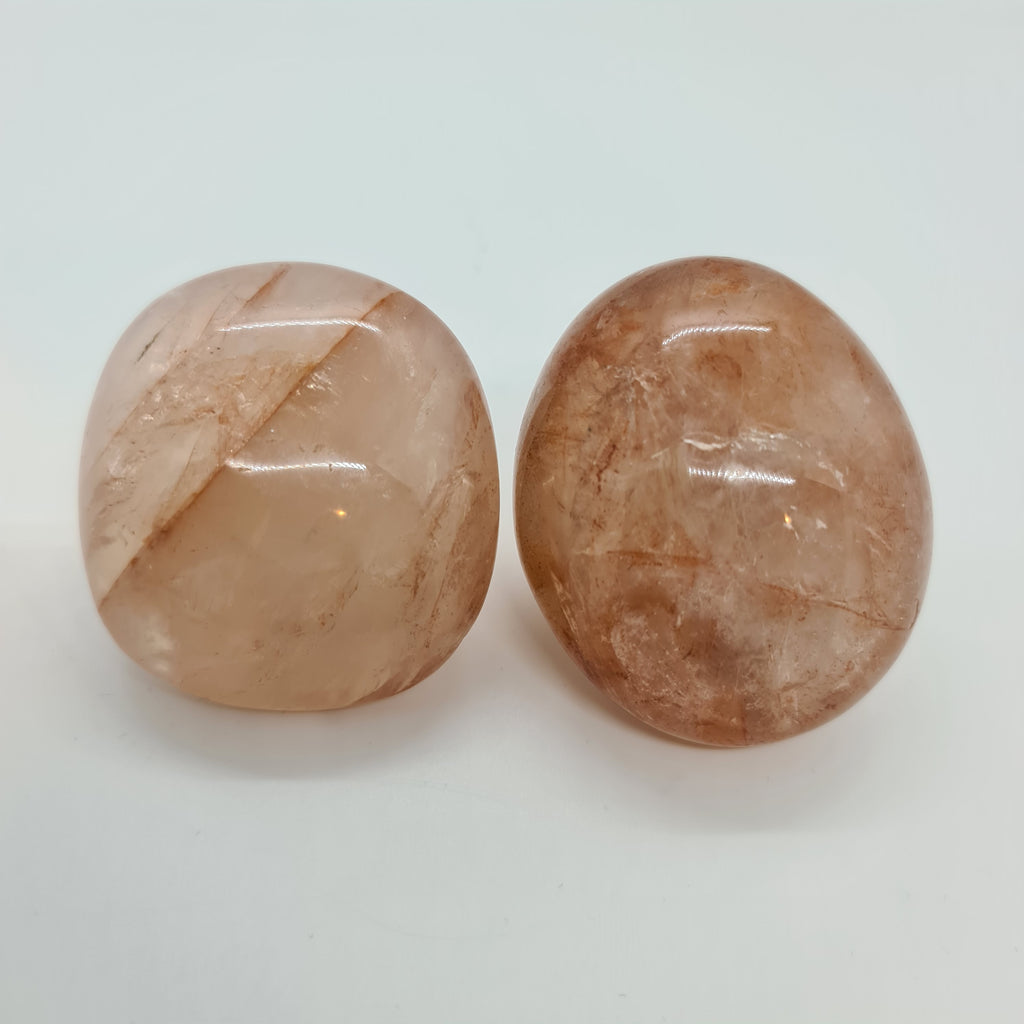 Lithium Quartz Palm Stones