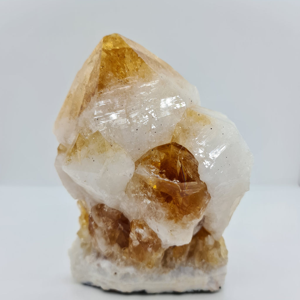 Extra Large Citrine Freestanding Druzy