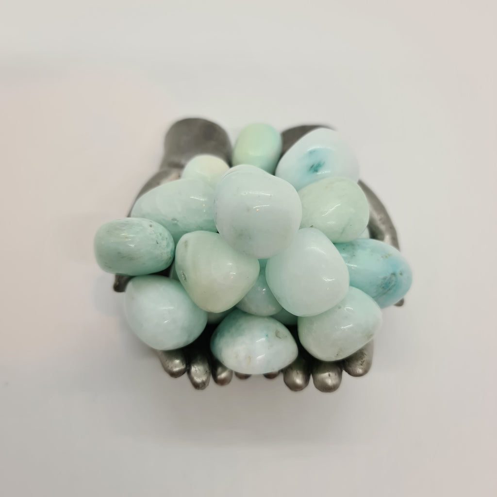 Blue Aragonite Tumbled Stones