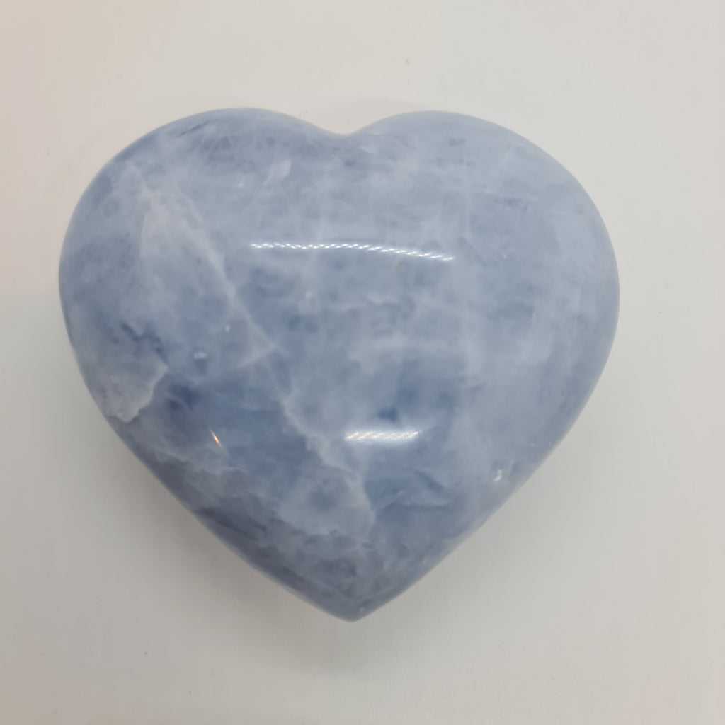 Extra Large Blue Calcite Heart