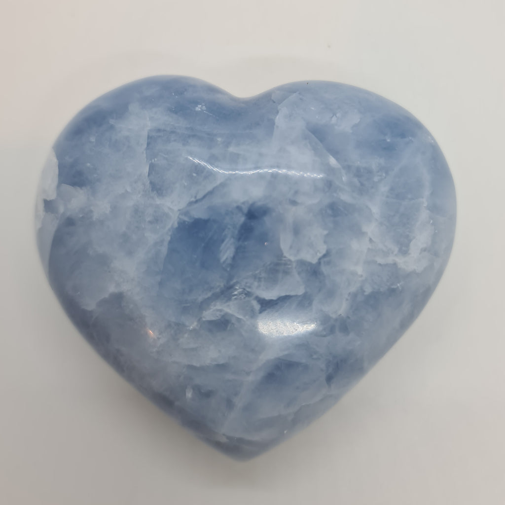 Extra Large Blue Calcite Heart