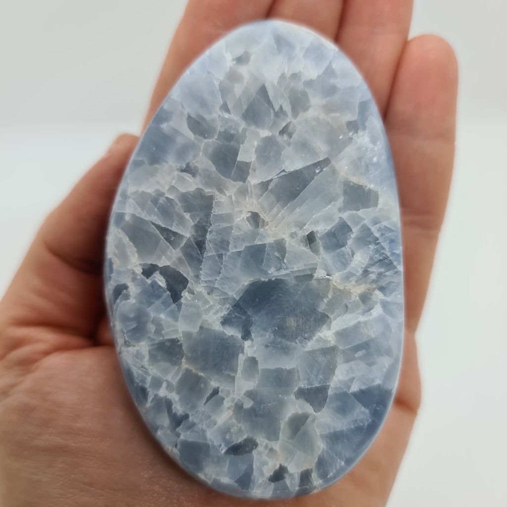 Blue Calcite Massage Stones 3