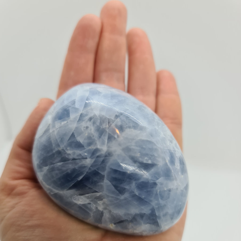 Blue Calcite Massage Stones 5