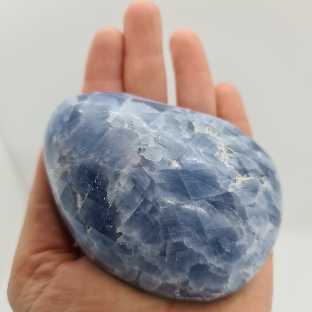 Blue Calcite Massage Stones 6