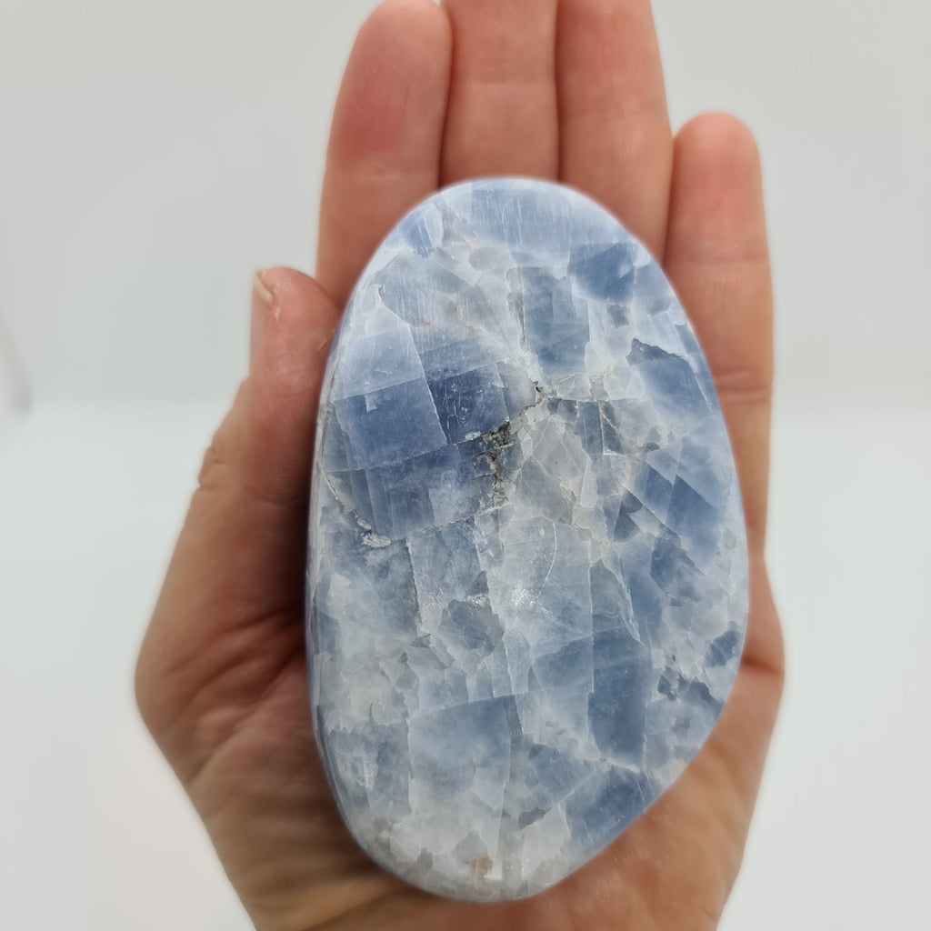 Blue Calcite Massage Stones 7