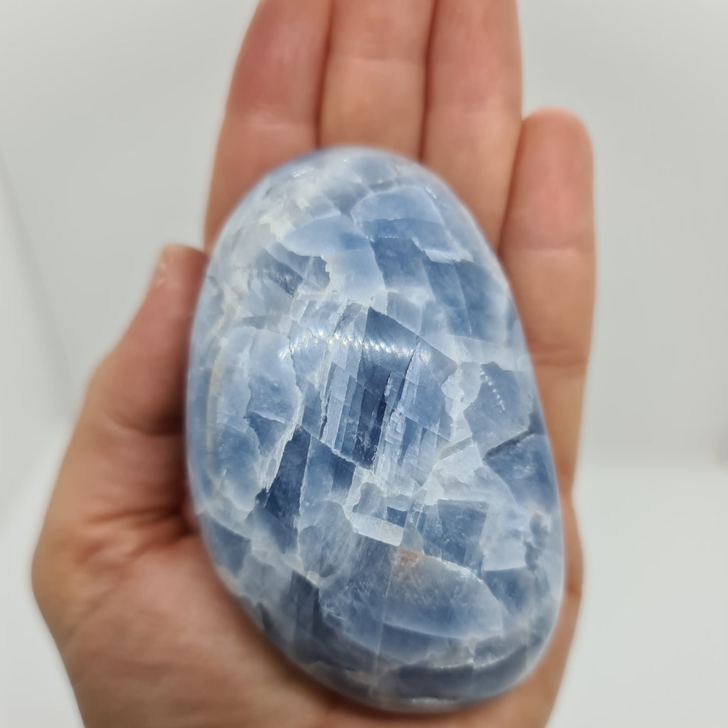 Blue Calcite Massage Stones 7