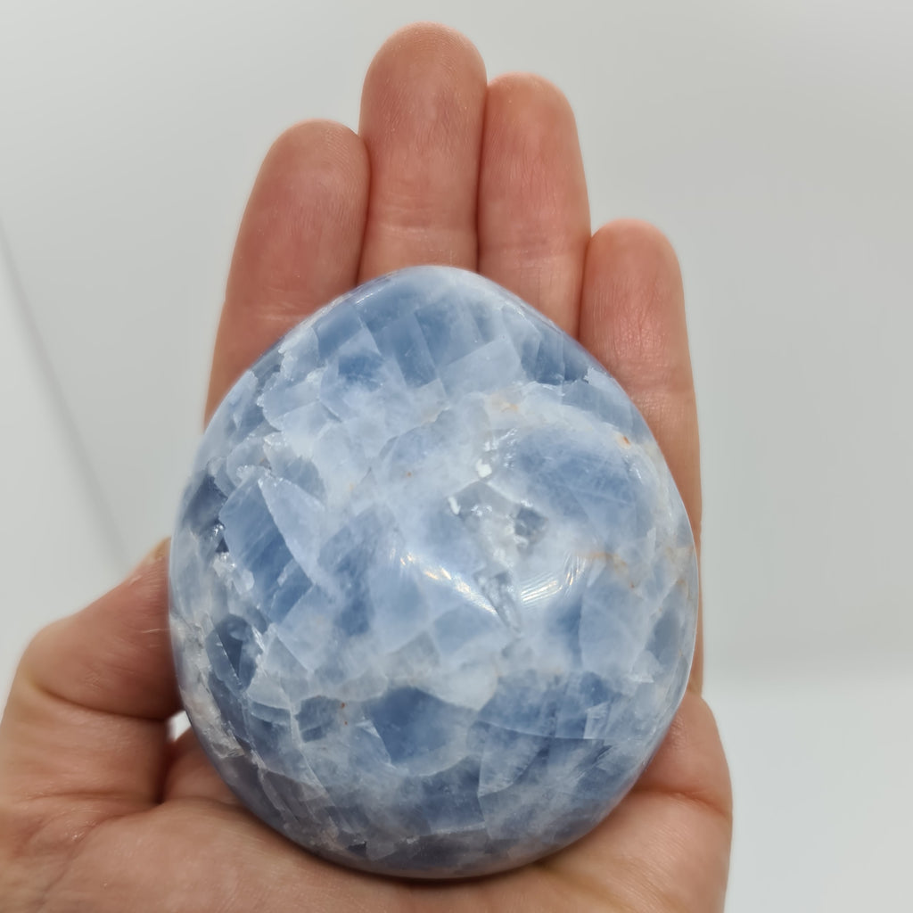 Blue Calcite Massage Stones 8