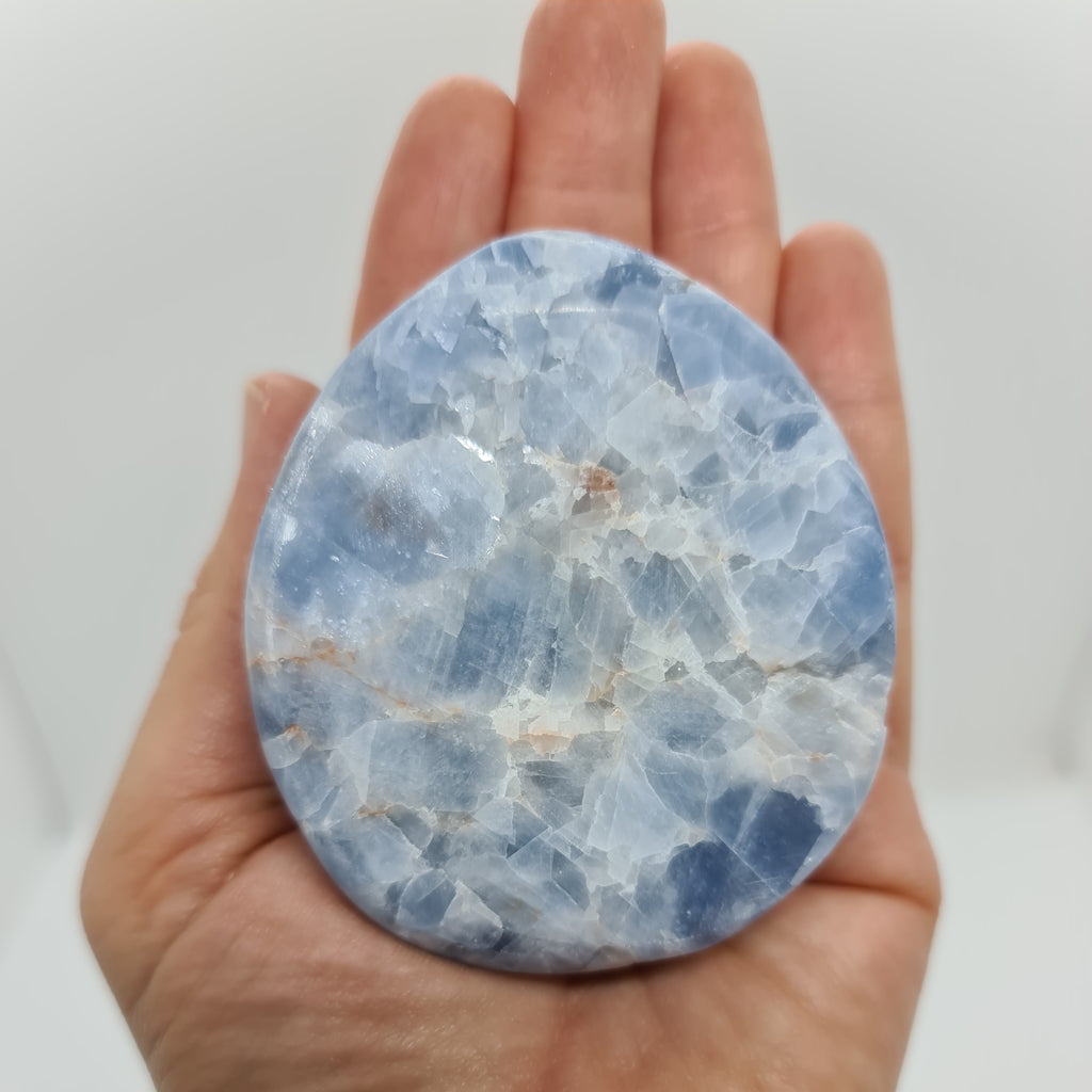 Blue Calcite Massage Stones 8