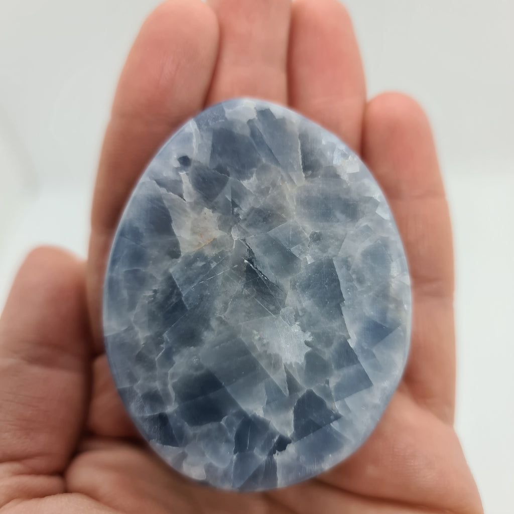 Blue Calcite Massage Stones 9