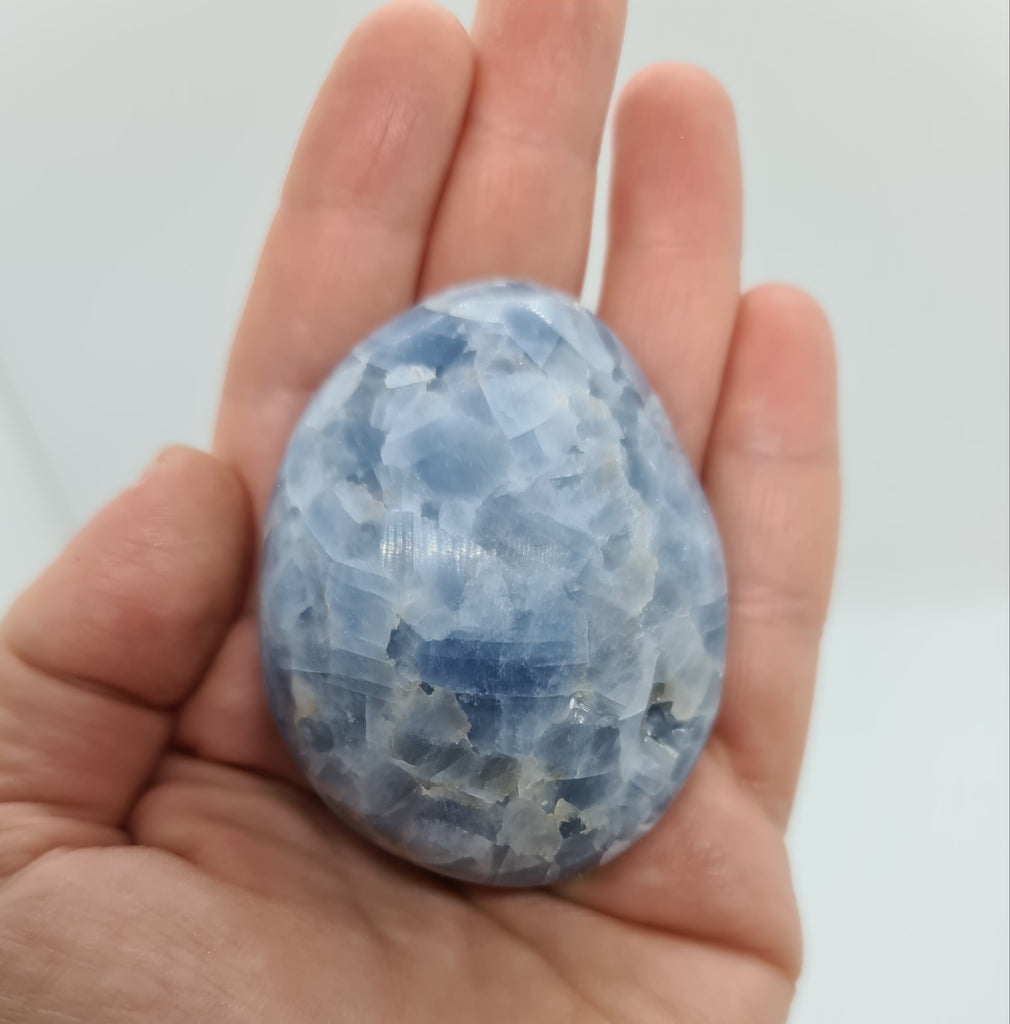 Blue Calcite Massage Stones 9