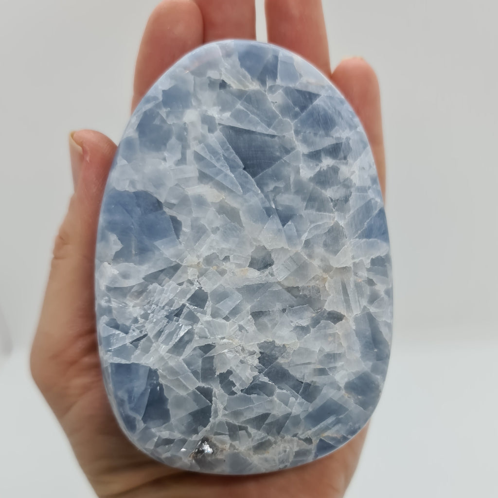 Blue Calcite Massage Stones 4