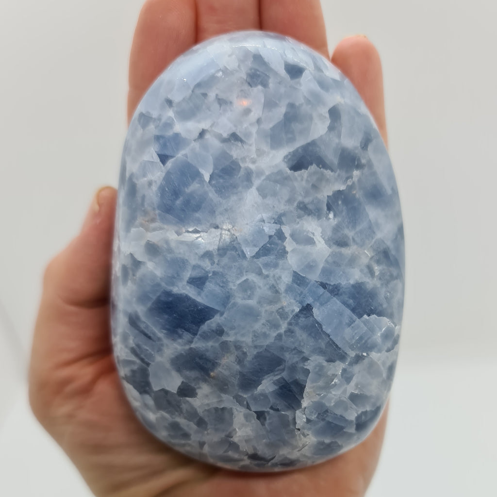 Blue Calcite Massage Stones 4