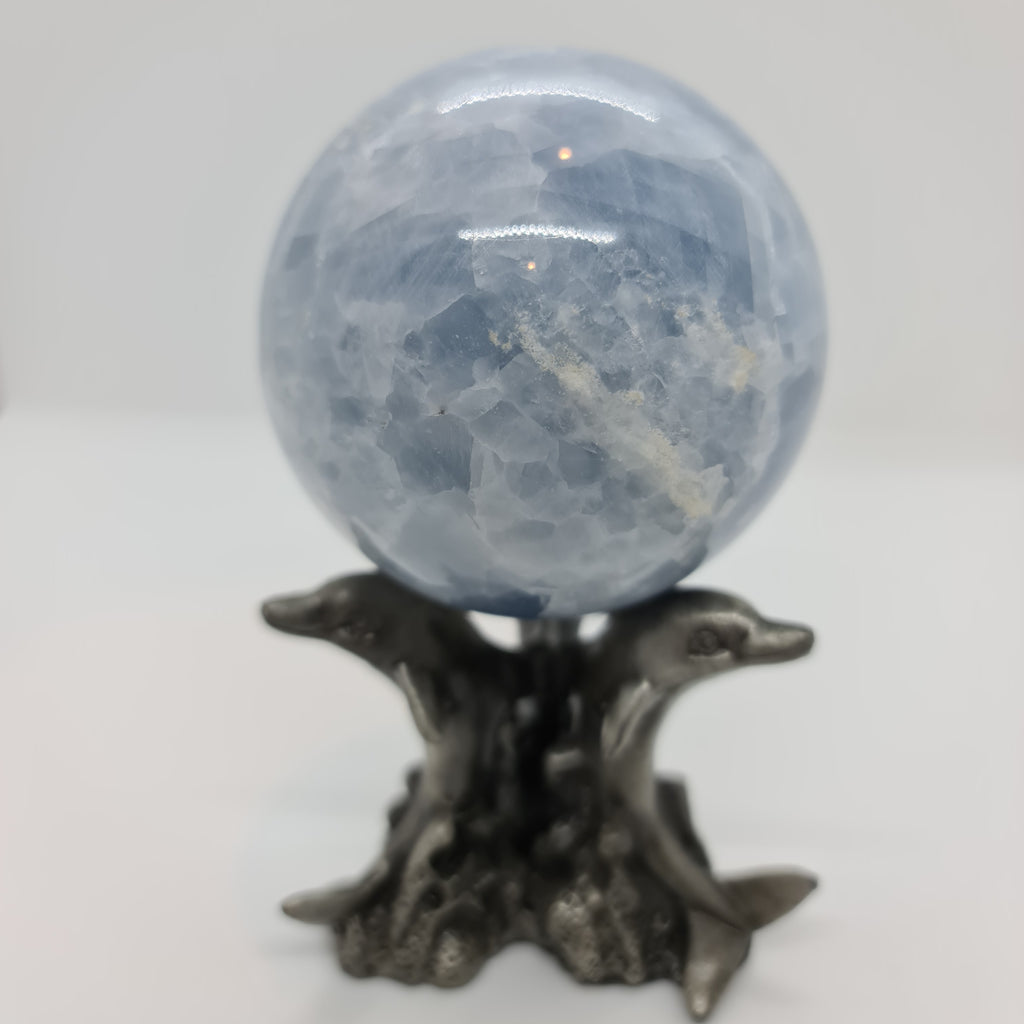 Blue Calcite Sphere